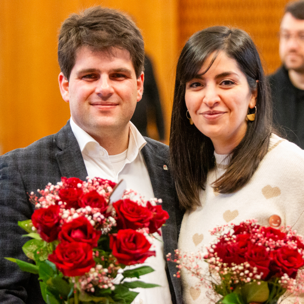 Rasha Nasr und Stephan Schumann